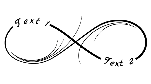Infinity 59: Infinity Symbol Image with personal text